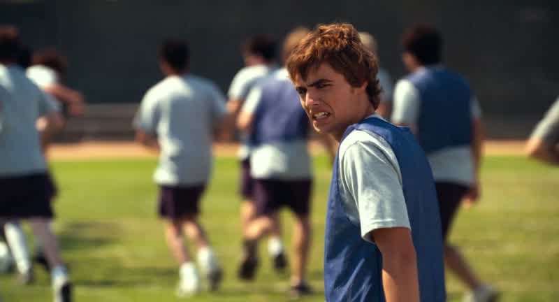 Evan Get into the gameKick it over to meSeth Get off the fieldGet out of here They're gonna make me run lapsJust fucking listen okayJules and her stupid fucking friend asked me to buy her alcoholBut