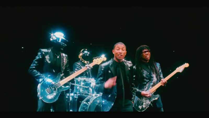 �� Get Lucky ♪ by Daft Punk ft. Pharrell Williams, Nile Rodgers