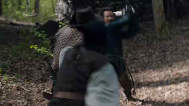 Get off me! Get off me! Aramis!