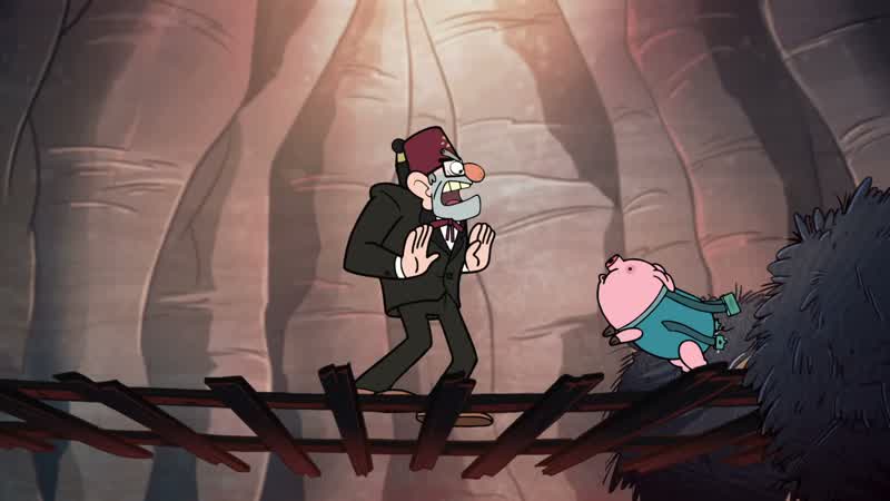 Get off me, you dumb pig!
