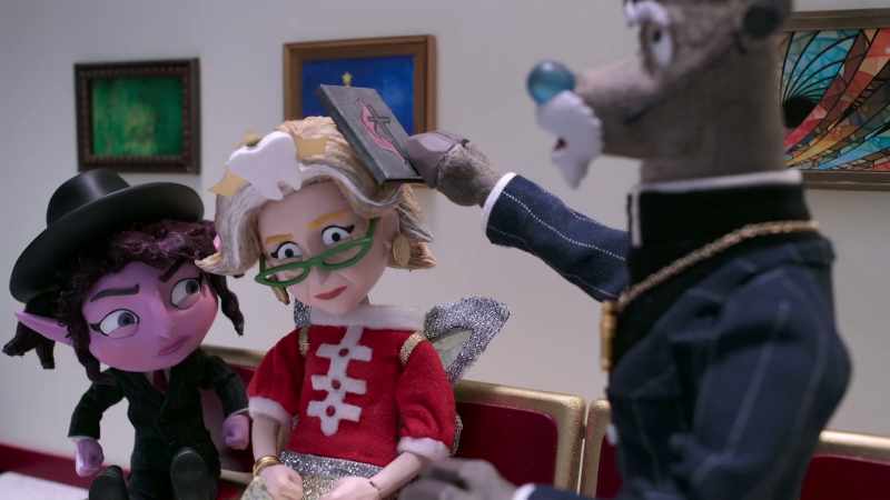 Get off of her! -Dr. Fruitcake: Mrs. Claus