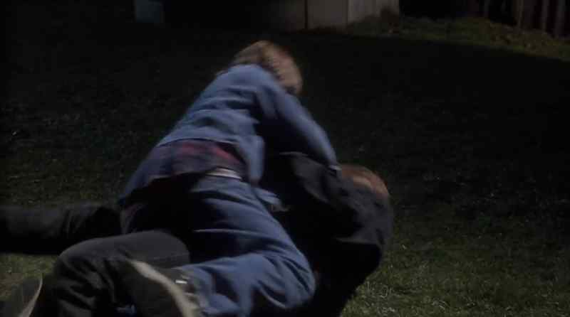 Get off of me!