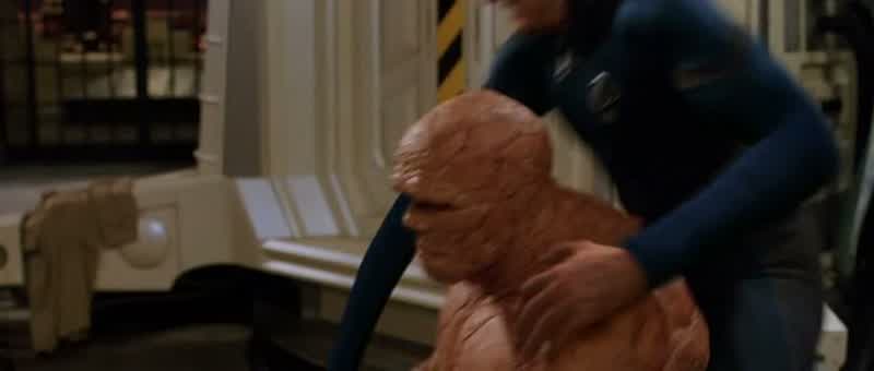 Get off me rubber boy