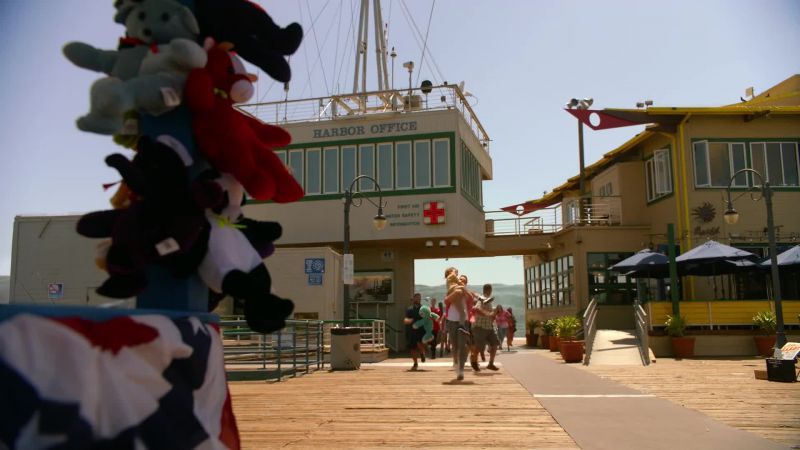 Get off the pier!