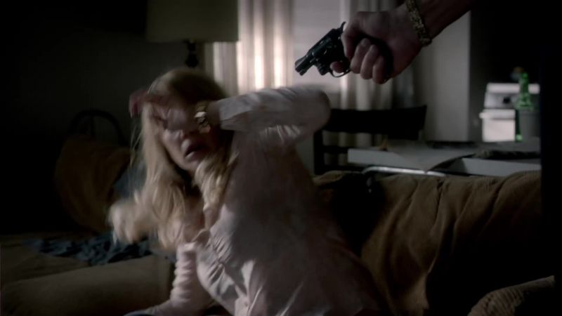 Get on your knees. - Oh, God