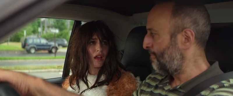 Get out of my car, miss. Get out!