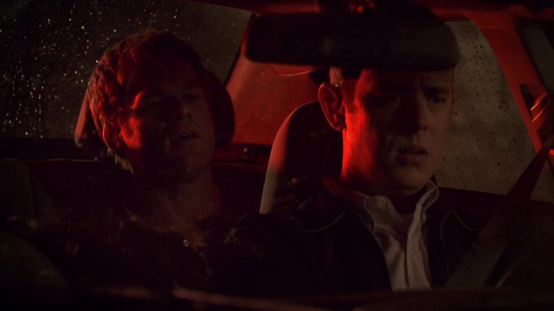 Get out of the car. - What?