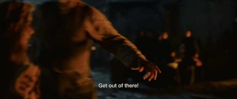 Get out of there!