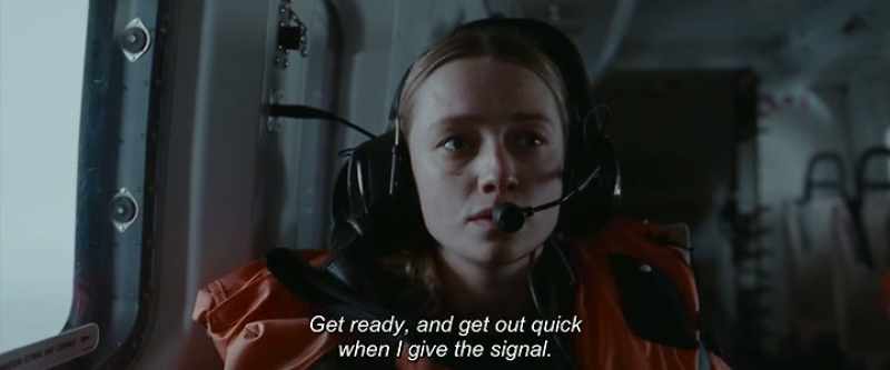 Get ready, and get out quick when I give the signal