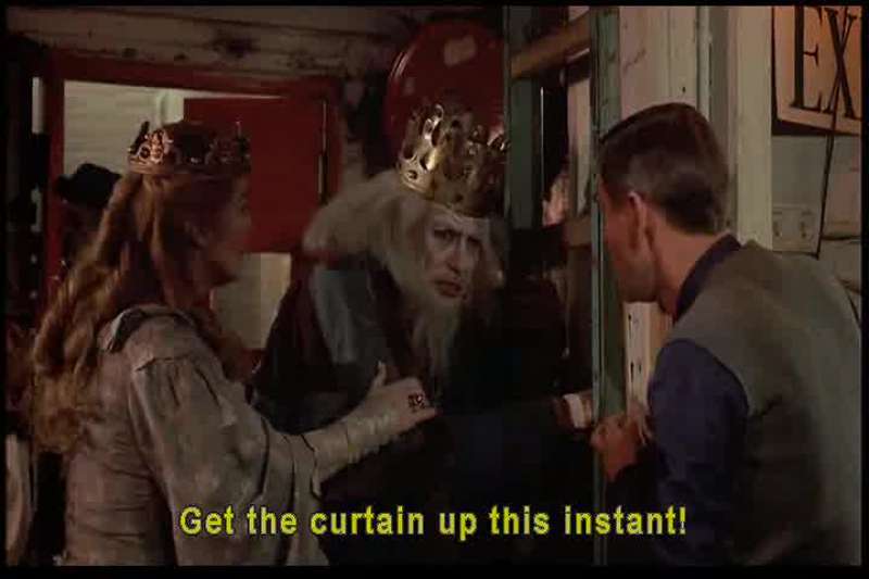 Get the curtain up this instant