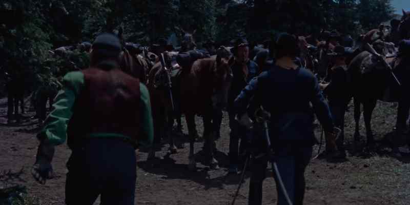 Get the men mounted