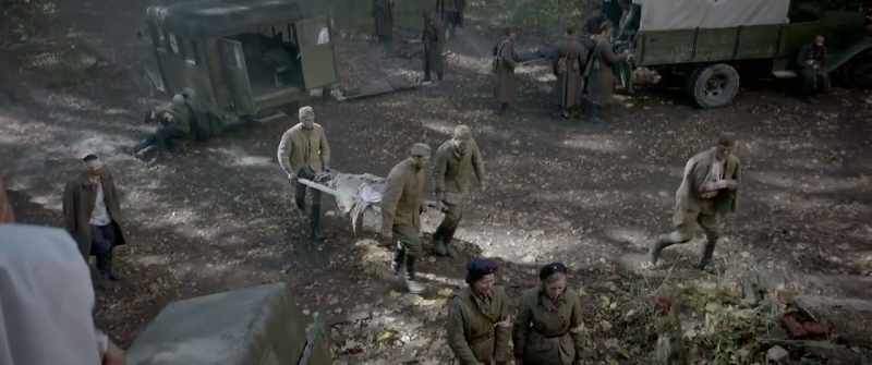 Get the wounded ready for transport to Podolsk