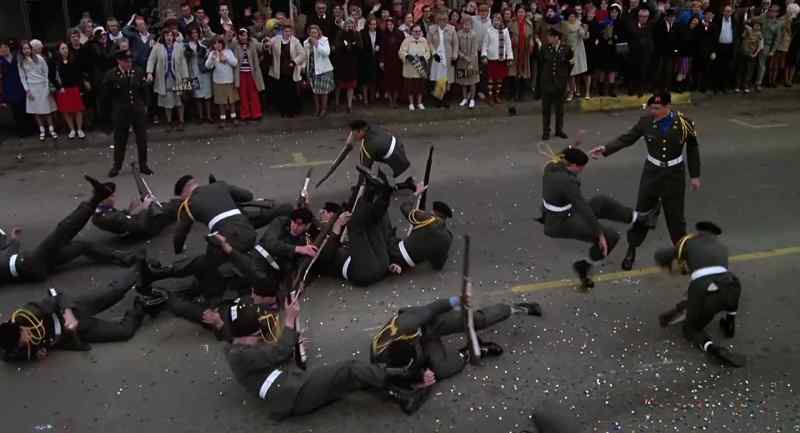 Get up, you faggots! Get up and charge!