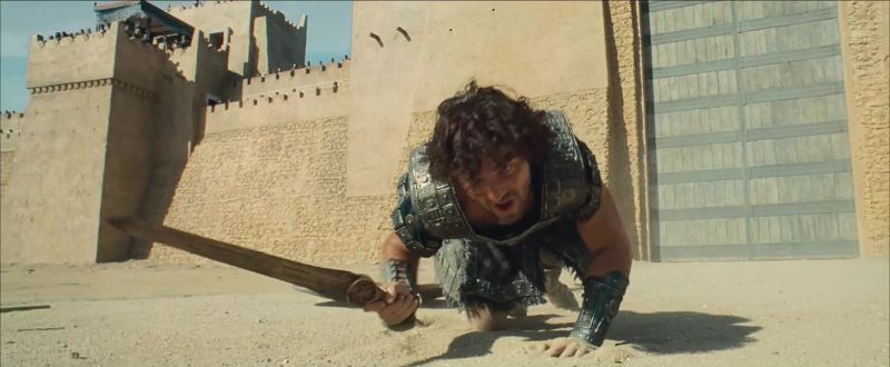 Get up, prince of Troy
