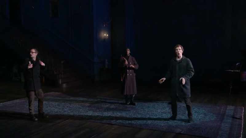 � GHOSTLY VOICE: Swear. ― Aha, oh boy, sayest thou so?