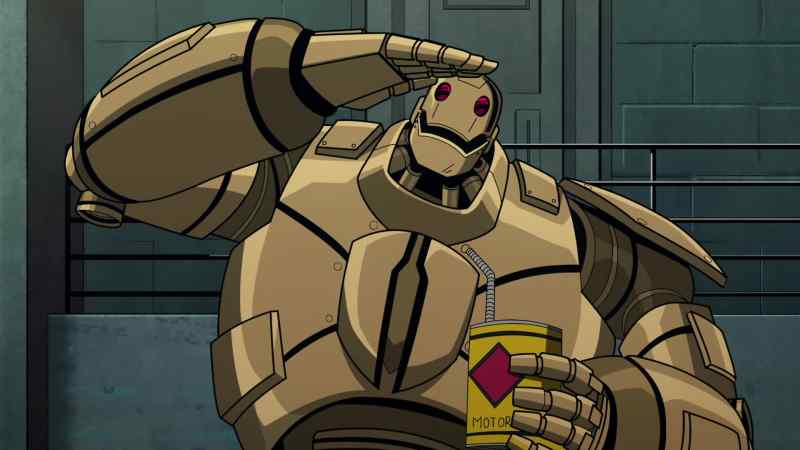 GI Robot, reporting for service, Ma'am