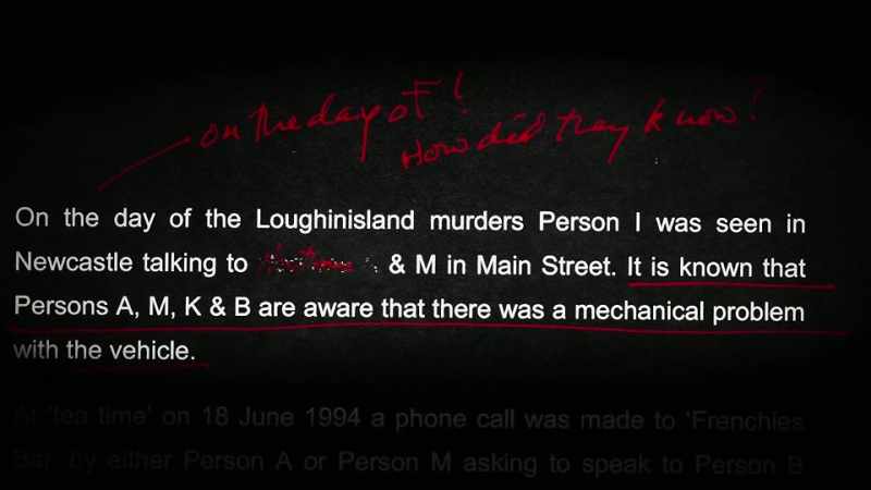 GIBNEY: According to the letter