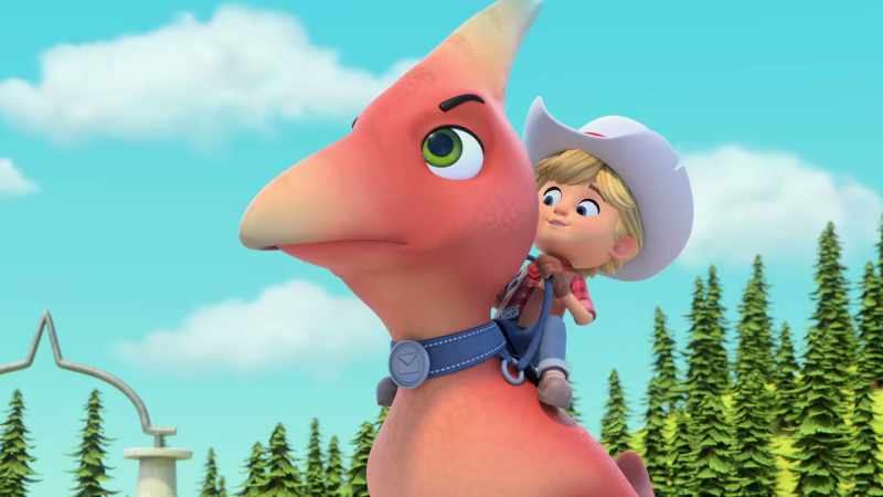 Giddy-up-up and away!