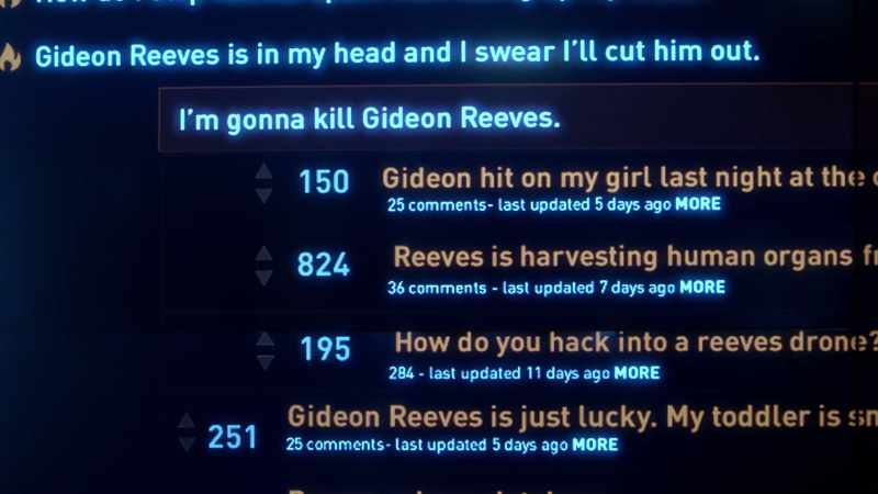 Gideon: I think we're all taking this a little too seriously