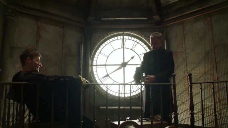Gideon: You think tea with dear old dad
