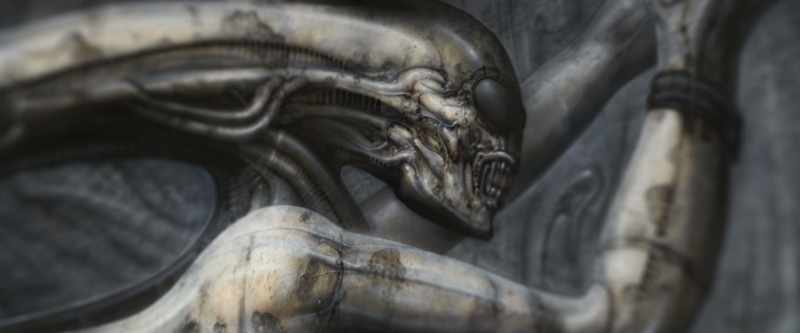 Giger talks about intentionally drawing imagery
