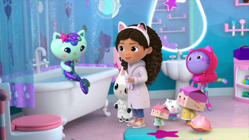 [giggles] And I feel sparkle-tastic!