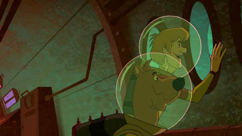 [GIGGLES] LIKE, DID YOU SEE THAT, SCOOB?