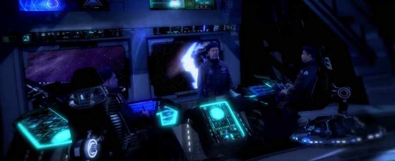 GILLETTE: Negative. It's fake. MEAD ship dead ahead!