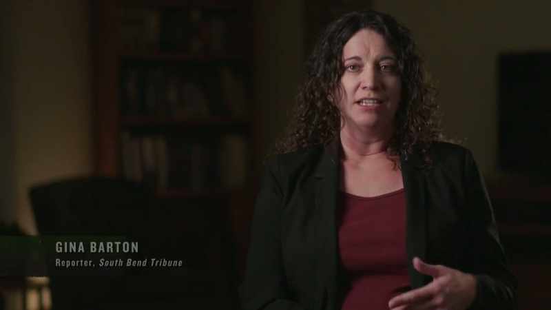 Gina: Becky's mom was at work