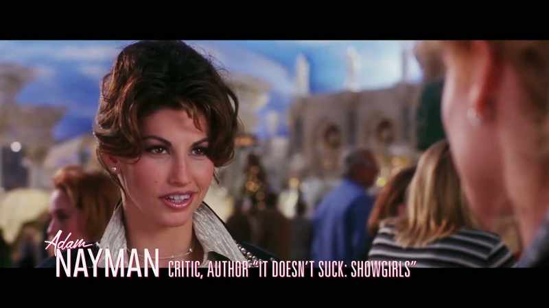 Gina gershon is frame left, and berkley is frame right