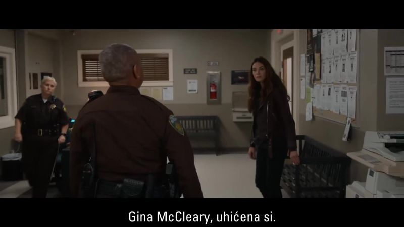 Gina McCleary, you're under arrest