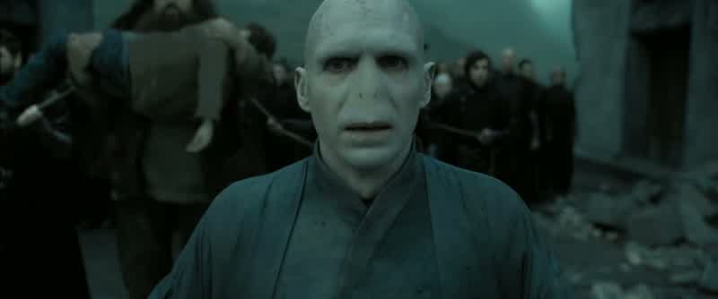 GINNY: Who is that Hagrid's carrying?