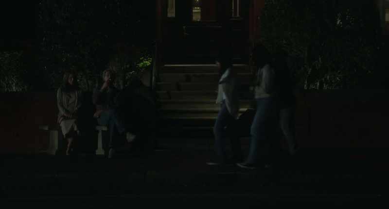 [girls laughing and chattering]
