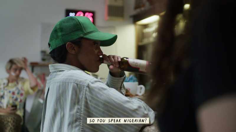 (Giulia speaking) -(shutter snaps)