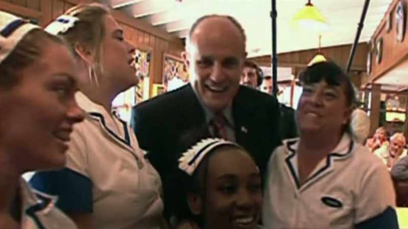 Giuliani is charismatic. He's candid
