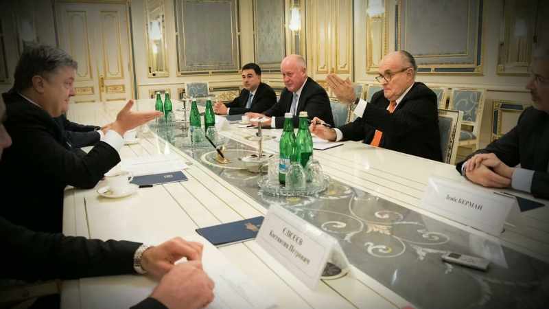Giuliani and the people who are trying to help him started
