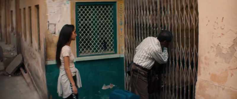 Give mother some pulao. - She doesn't want any