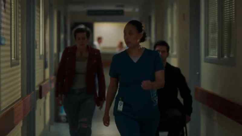 Give me one sec. I know the doctor was in with her