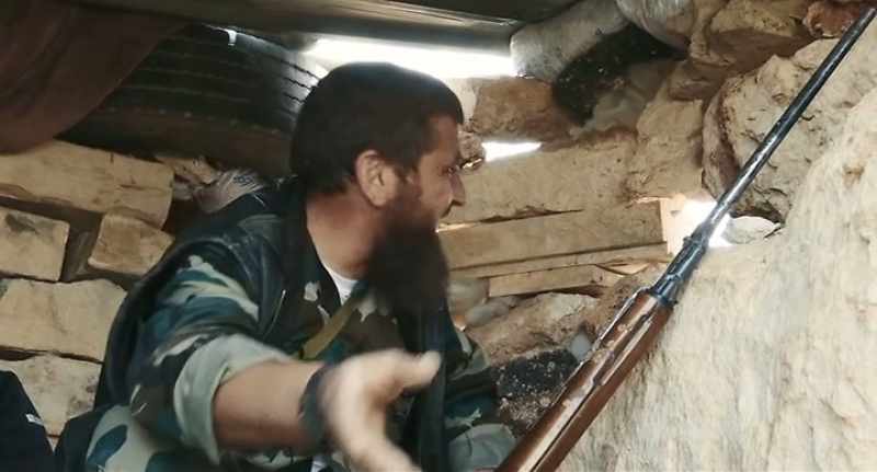 Give me the other gun. The bullet is jammed!