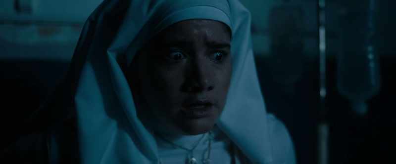 Give us this day our... - Shouldn't you be confessing to her?