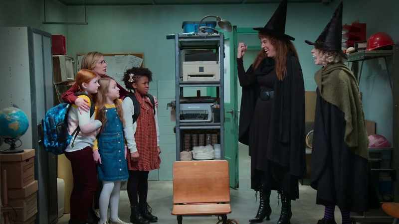 Give us the amulet, Willa. We're not leaving until we get it