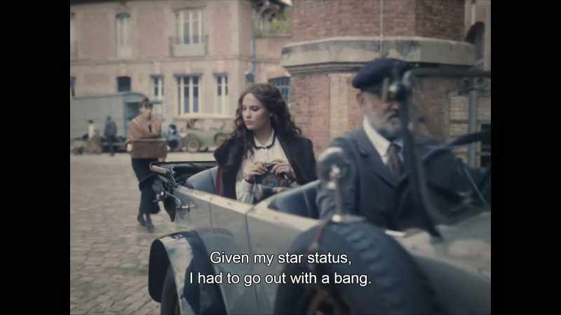 Given my star status, I had to go out with a bang