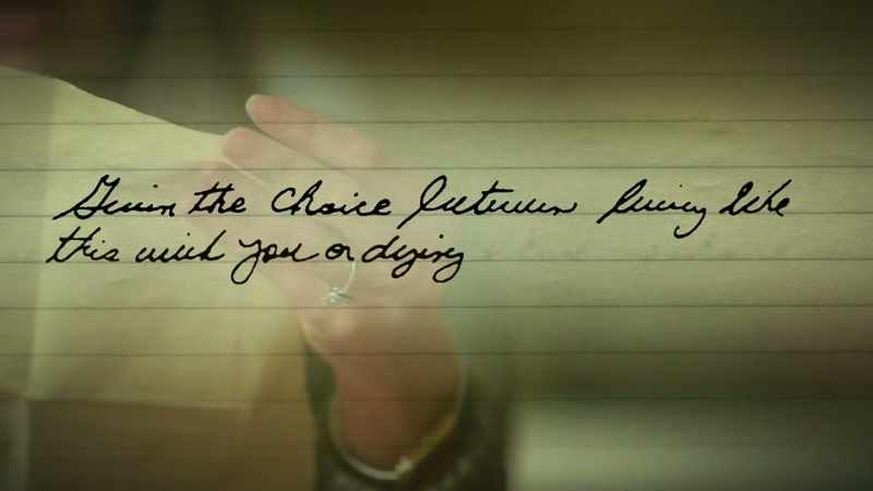 Given the choice between living like this with you or dying