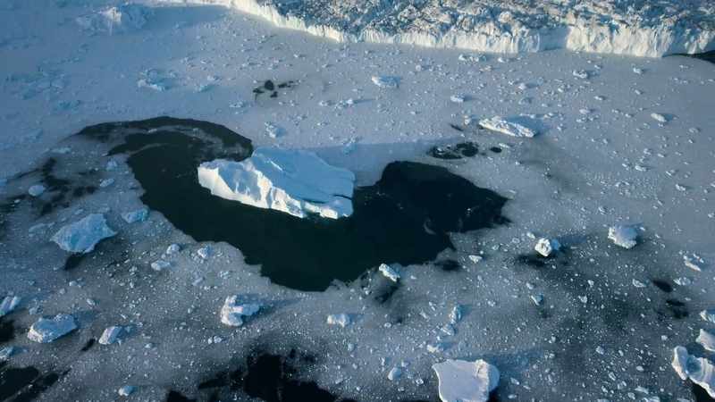 Glaciers have always released ice into the ocean