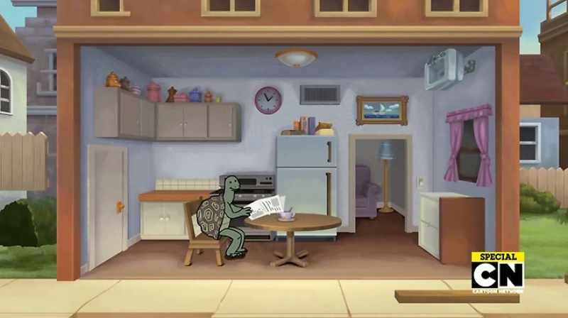 Glad-One: Look at that house! There is no wall at all!