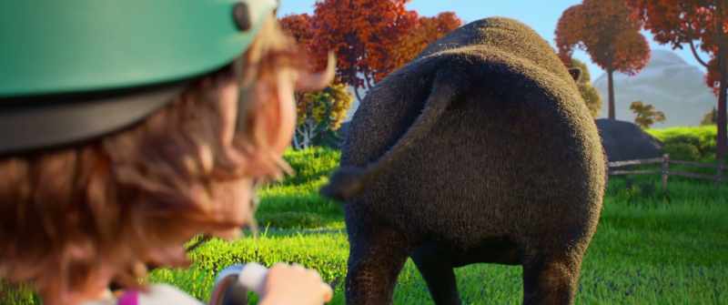 Glad you're not a big, dumb, stinky bull