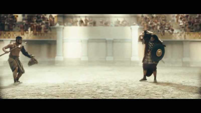Gladiators use their bodies to please the masses