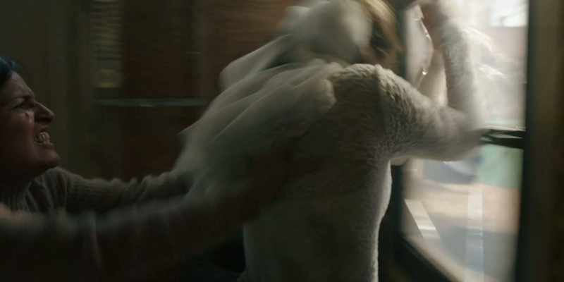 [glass breaking]