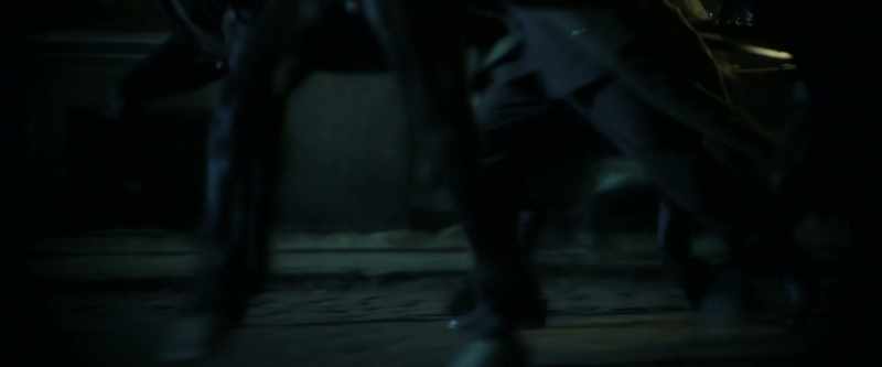 [Glass breaks]