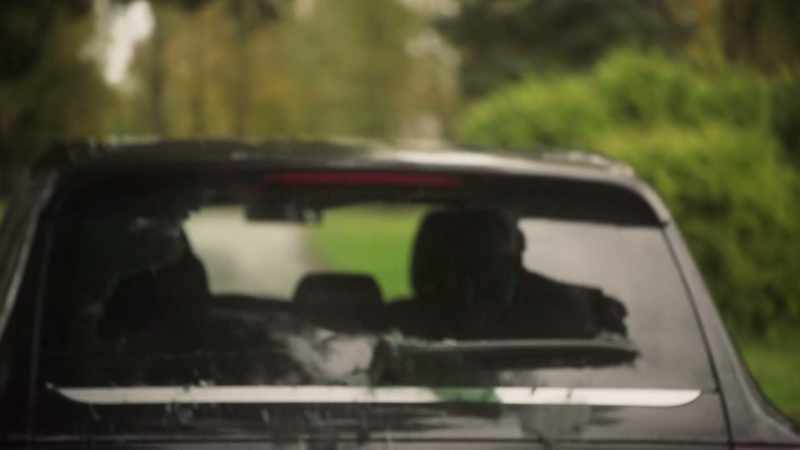 [glass shatters]